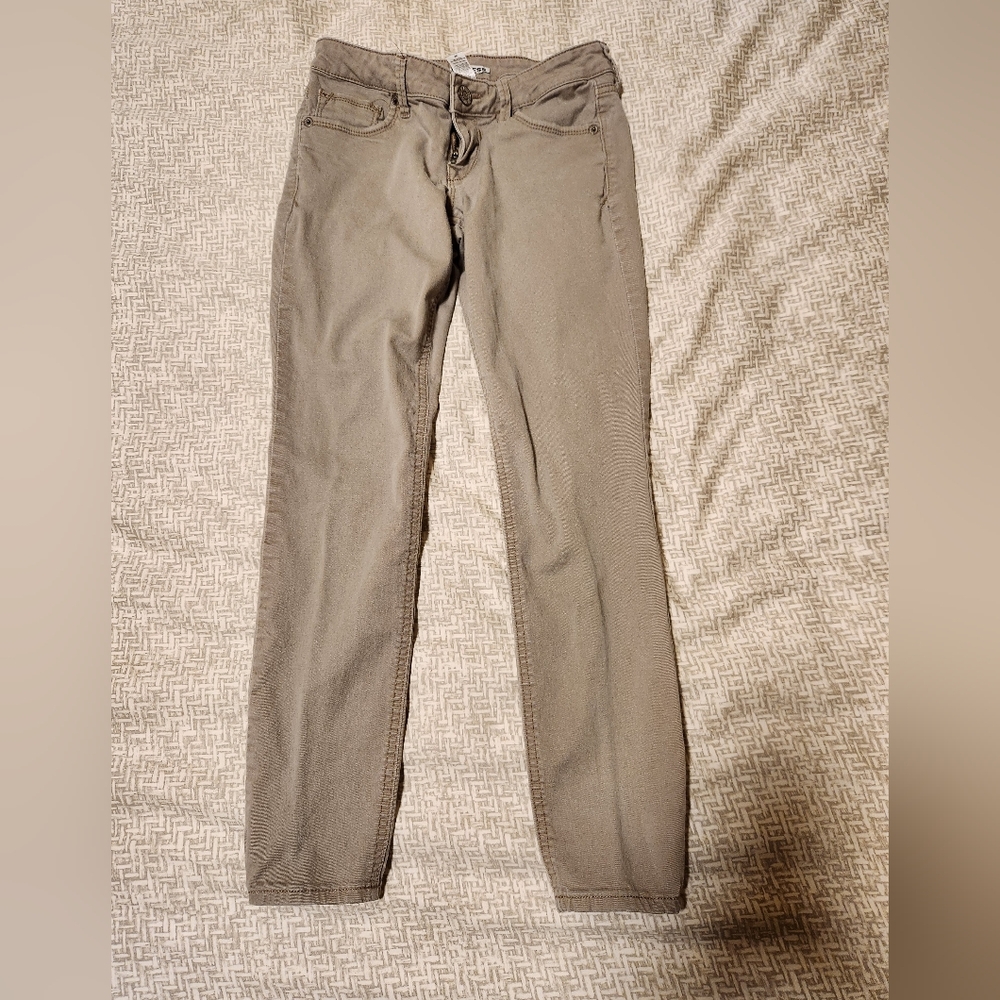 Express Gray Women's Jeans 0S Straight Leg